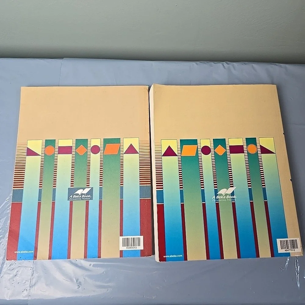 Abeka Plane Geometry Set Text Solution‎ Key And Test/Quiz Key Books